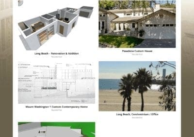construction project portfolio category page