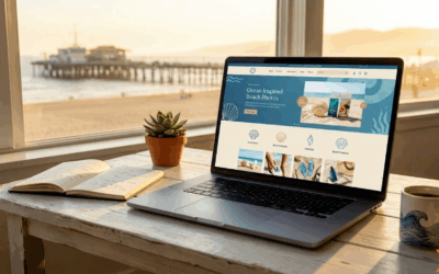 Santa Monica Beach Lifestyle eCommerce Design Guide