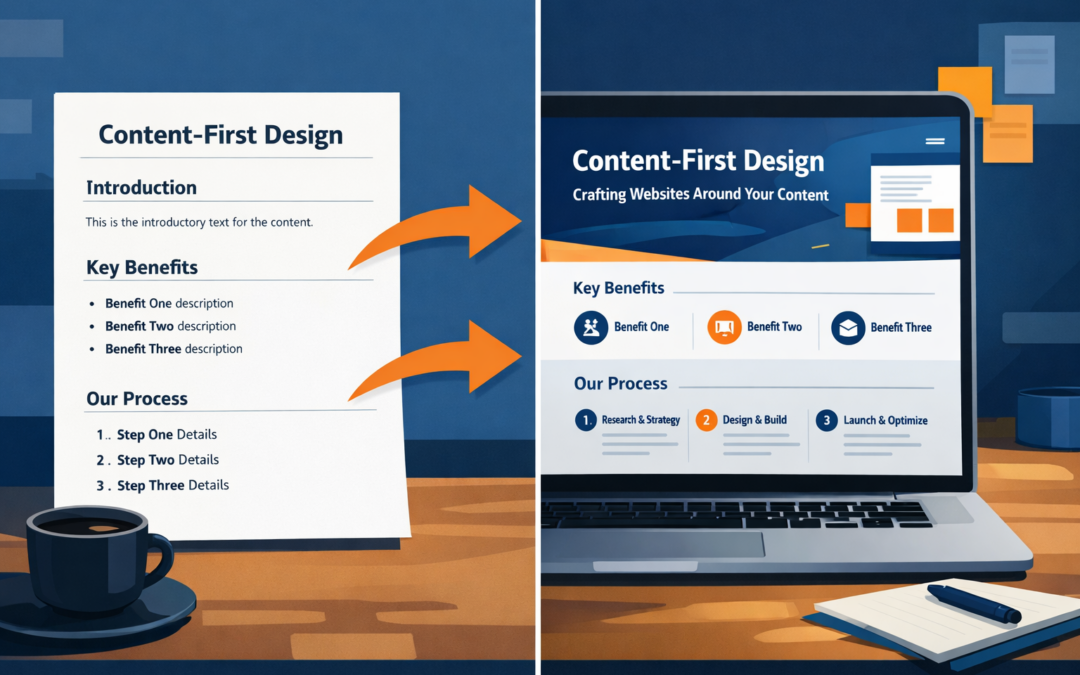Content First Design Approach for Websites
