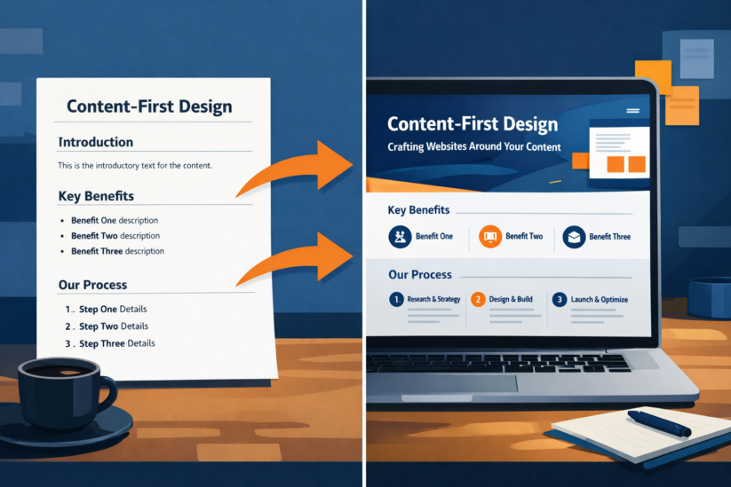 Content First Design Content First Design Approach for Websites | PX Media